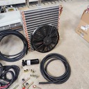 UNIVERSAL SET AIR CONDITIONER ELEKTRYK 12V / 24V KOMBAJN GAS R134A - 228 