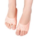 Silikónové ponožky Bez Prsty Dámske Pár Béžové na Deň a Noc Univerzálne Stav balenia originálne