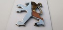 PEUGEOT 206 HATCHBACK EMBLEMA INSIGNIA LADO IZQUIERDO TRASERA DE TAPA 