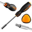 ДЕРЖАТЕЛЬ БИТ NEO, РУЧКА ОТВЕРТКА РУЧКА TPR 1/4 06-074