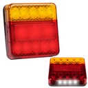 2x ЗАДНИЙ ФОНАРЬ ПРИЦЕПА УНИВЕРСАЛЬНЫЙ СВЕТОДИОДНЫЙ ПРИЦЕП