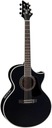 Электроакустическая гитара Cort NDX-20 BK