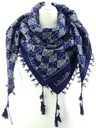 DAMSKA WZORZYSTA CHUSTA NA RAMIONA SZAL KRATA