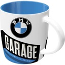 TAZA CERAMICZNY BMW - GARAGE + COLGANTE !!! JUEGO 