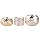 ПОДсвечники GOLD GLAMOUR LOFT TEALIGHT, НАБОР ИЗ 3 ШТ.