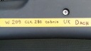 ROOF MERCEDES W209 CLK 280 CABRIO A2097740530 A2097700001 BLACK  photo 13