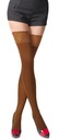 Чулки из микрофибры 80 DEN, №3, бежевые.