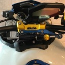 1 SZT. BLACK ALUMINUM STABILIZER RUDDERS MOTORCYCLE LIGHT  photo 14