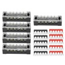 5PCS DUAL ROW 6 ПОЛОЖЕННЯ 600 V 15A БЛОК ZACISKOWY БЛОК ZARBAAKOWY 1I  (17907977842) фото min 13