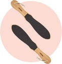 VALNEO Pilník na nohy z prémiového dreva, hrubý a dr Značka 4Chemicals