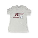 Мужская белая футболка ADIDAS VOLLEYBALL 31 M