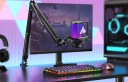 Набор игровых микрофонов Maono Dgm20s с подсветкой кронштейном и держателем