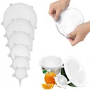 УНИВЕРСАЛЬНЫЕ СИЛИКОНОВЫЕ НАКРЫТКИ ДЛЯ ПИЩЕВЫХ ПИЩЕВ