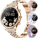 СМАРТЧАСЫ ЖЕНСКИЕ ЧАСЫ ЦИРКОНИЙ ЗВОНКИ ВЫЗОВЫ ДАВЛЕНИЕ МЕНЮ PL