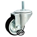 КОЛЕСО ПОВОРОТНОЕ КОЛЕСО диаметром 80 мм В КОРПУСЕ С ШТИФТОМ