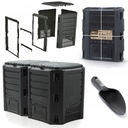 Компостер Prosperplast 2-камерный черный