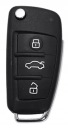 Чехол для ключа с наконечником для AUDI A1, A2, Q3, A3, S3, S4, A4, A6, A8, Q7, TT, Allroad