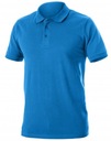 Хлопковое поло TOBIAS синее 3XL Hoegert