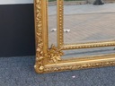 Veľké drevené zrkadlo s kožou fáza Druh zrkadlo
