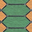 67,5cm FOLIA NA OKNO SZYBĘ SAMOPRZYLEPNA WITRAŻ Zielono - Żółty