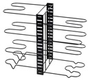 ПОДСТАВКА ДЛЯ КАСТРОЯ Чехлы для кастрюль ОРГАНАЙЗЕР Полка
