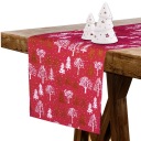 ДОРОЖКА ДЛЯ РОЖДЕСТВЕНСКОГО СТОЛА, РОЖДЕСТВЕНСКАЯ ДЕКОРАТИВНАЯ СКАТЕРТЬ, В РУЛОНЕ РОЖДЕСТВЕНСКИЙ СТОЛ