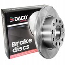 DISCOS I ZAPATAS DACO PARTE TRASERA VW GOLF V VI / AUDI A3 / SEAT LEON / OCTAVIA II 