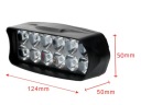 ФАРА МОТОЦИКЛЕТНА РОБОЧА ГАЛОГЕН ПРОТИВОТУМАННА МОТОЦИКЛ QUAD ДВИГУН 12X LED (СВІТЛОДІОД)  (17680103801) фото min 7