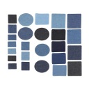 DIY NASZYWKI DO РЕМОНТНЫЙ UBRAN 25PCS DENIM SEWING DECORATION  фото 8