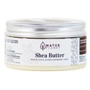 Masło SHEA nierafinowane - na Cellulit Rozstępy Produkt nie zawiera alkoholu aluminium olejów mineralnych parabenów parafiny PEG silikonów składników pochodzenia zwierzęcego SLES SLS