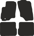 ВЕЛЮРОВІ КИЛИМКИ PREMIUM MITSUBISHI OUTLANDER I SUV 2001-2006  (17638525657) фото min 12