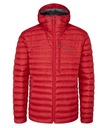 Мужская куртка Rab Microlight Alpine ascent красная - L