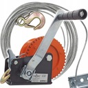 РУЧНАЯ ТРОСОВАЯ ЛЕБЕДКА 545 кг 1200 ФУНТОВ ЛЕБЕДКА РУЧНАЯ РУЧНАЯ ЛЕБЕДКА