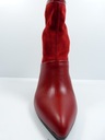 červené lico členkové čižmy na stĺpiku koža R.Polański 36 EAN (GTIN) 5900000001869