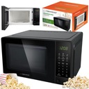 ЧЕРНАЯ МИКРОВОЛНОВАЯ ПЕЧЬ HORNEADO МАЛЕНЬКАЯ 20Л НАДЕЖНАЯ 700ВТ