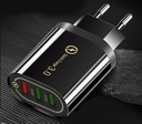 БЫСТРОЕ СЕТЕВОЕ ЗАРЯДНОЕ УСТРОЙСТВО 3xUSB QUICK CHARGE 3.0