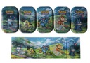 ОРИГИНАЛЬНЫЕ БАНКИ ИЗ 5 МИНИ-БАНОЧЕК POKEMON SINNOH STARS (БЕЗ БУСТЕРОВ И КАРТ)