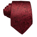 ЖАККАРДОВЫЙ НАБОР Мужской шелковый галстук + нагрудный платок + запонки