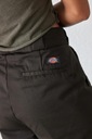 DICKIES HNEDÉ ROVNÉ NOHAVICE VYSOKÝ STAV PVQ NH5__W26/S Veľkosť 26