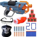 NERF COMMANDER + OKULARY STRZAŁKI BECZKI CELOWNIK