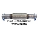 ГИБКИЙ СОЕДИНИТЕЛЬ ГЛУШИТЕЛЯ FI-48 С ЗАЖИМАМИ