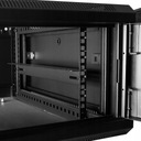 Подвесной шкаф LAN RACK 19'' 9U 450мм черный GTS