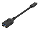 КАБЕЛЬ-АДАПТЕР ASMN OTG USB TYP C-USB 3.0 F 15 см