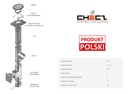 Wkład kominowy 120x240 10 mb kwasożaroodporny 0,8 Stan opakowania oryginalne