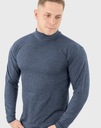 Elegancki Sweter Golf Męski Golfy WXM r M jeansowy