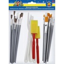 ZESTAW AKCESORIÓW ARTYSTYCZNYCH 25SZT, TITANUM