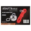 Kraft&Dele KD10419, Neodymový magnet s nosnosťou 350 kg Počet kusov v ponuke 1 szt.