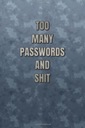 Пышные блокноты, Кейт, слишком много паролей и всякая ерунда: органайзер паролей и журнал