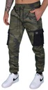 МУЖСКИЕ СПОРТИВНЫЕ БРЮКИ С УТЕПЛЕННЫМ УТЕЛЕМ БРЮКИ-КАРГО ДЛЯ БЕЗОПАСНОСТИ ЗИМА