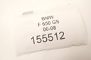 BMW F 650 GS 00-08 Dakar Sklo kapotáž predná vrchlík Prispôsobenie k vozidlu značkový produkt